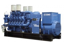 SDMO Стационарная электростанция X1850C (1330,9 кВт) 3 фазы